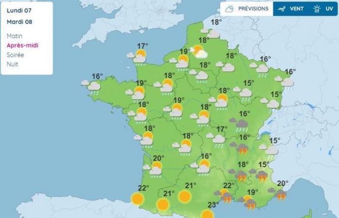 Meteo: forti piogge, vento, episodio mediterraneo, ex uragano Kirk… La settimana si preannuncia dura, ancora mite al Sud