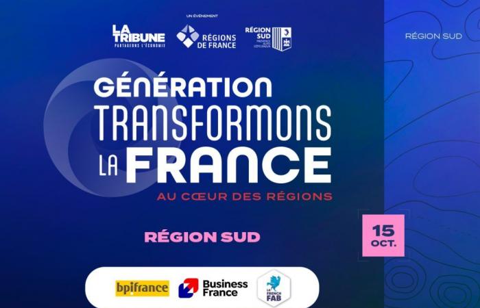 Génération Transformons la France vi invita nel Sud dal 15 ottobre