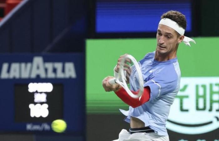 Terence Atmane perde contro Taylor Fritz nel secondo turno dello Shanghai Masters 1000