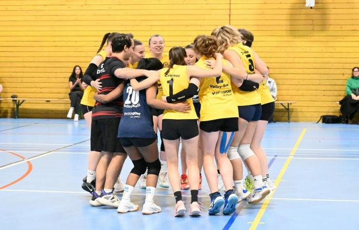 PALLAVOLO: Una grande vittoria per le donne di Le Creusot contro il Besançon