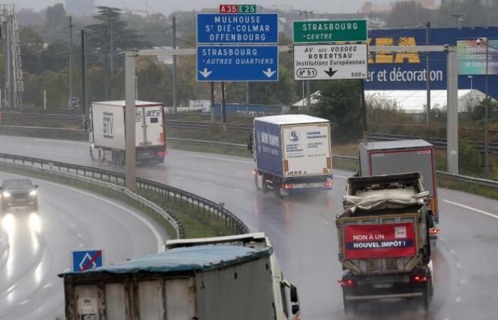 In Alsazia, una proposta di tassa sui veicoli pesanti fa innervosire i trasportatori locali