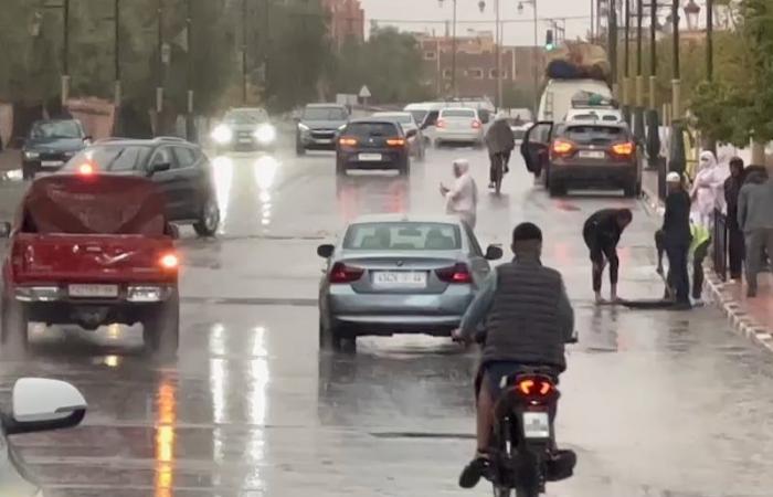 La meteorologia prevede rovesci di pioggia e temperature in calo in Marocco