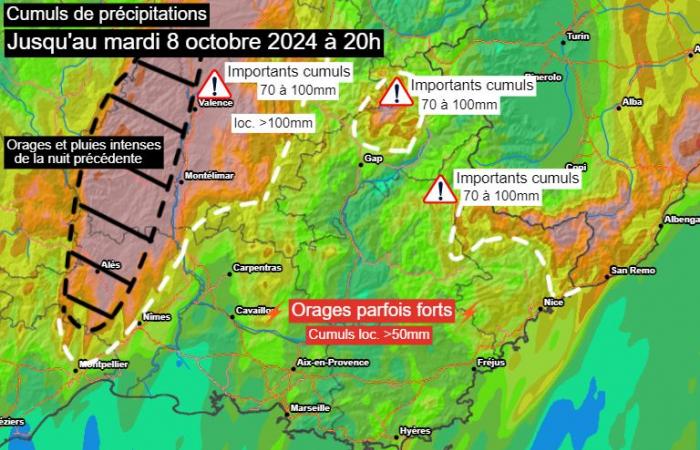 monitoraggio e ultime previsioni 07/10/2024