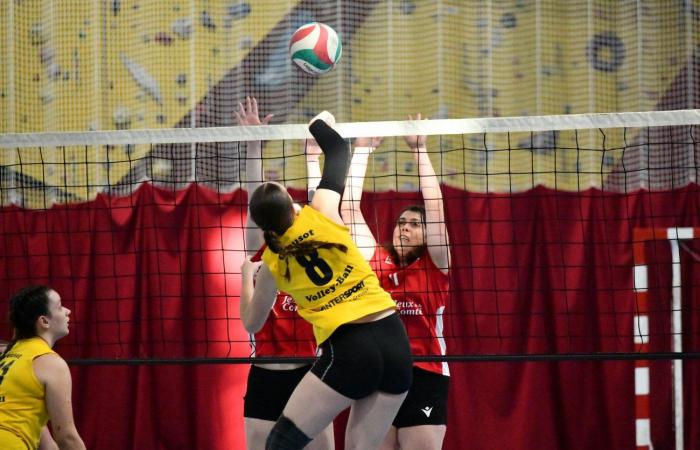 PALLAVOLO: Una grande vittoria per le donne di Le Creusot contro il Besançon