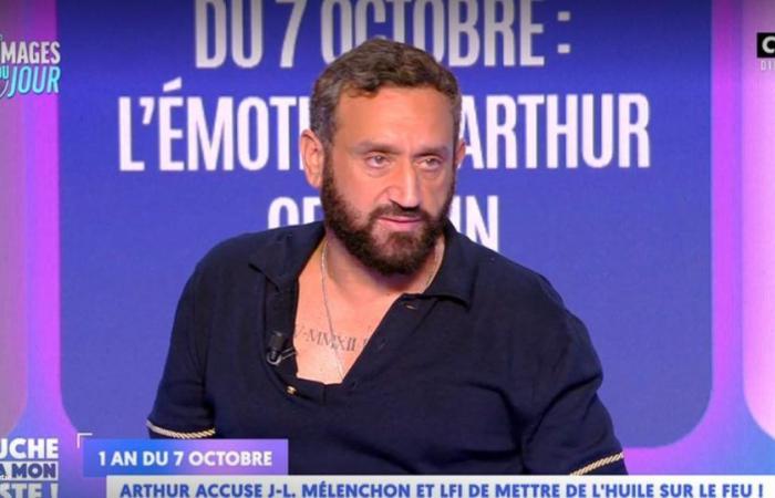 Cyril Hanouna in lacrime in “Touche pas à mon poste” dopo le commemorazioni del 7 ottobre