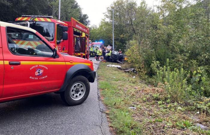 Quattro feriti lievi in ​​un incidente stradale nei pressi di Ponte Novu