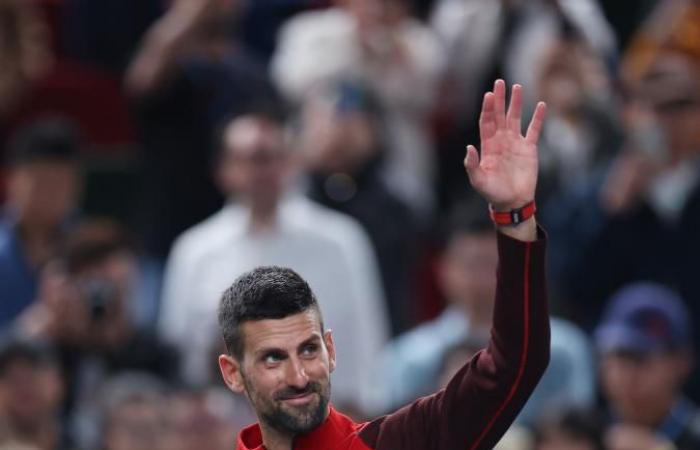 Novak Djokovic contro Flavio Cobolli-Xinhua