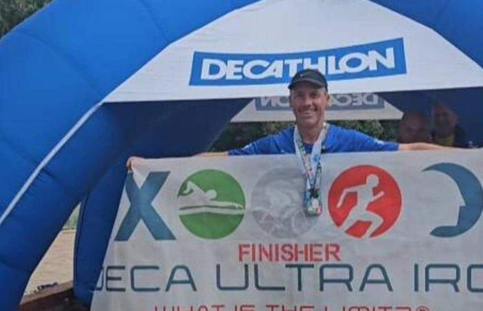 Triathlon. Impresa del francese Tristant Goulwenn, vincitore del triplo deca Ironman in Italia