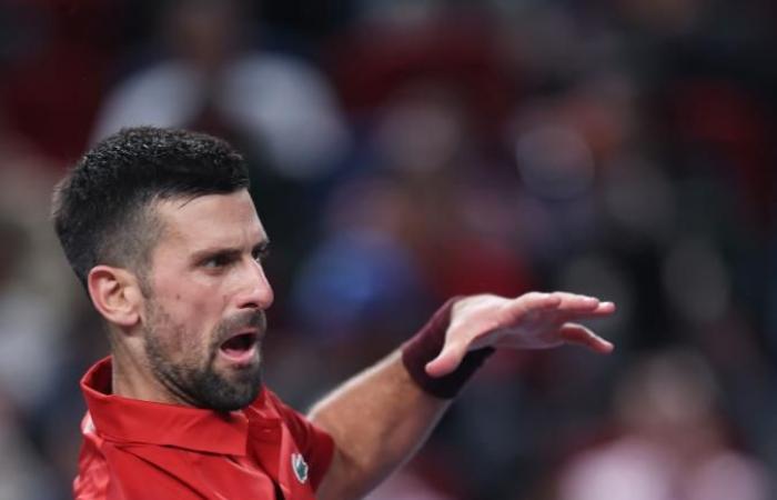 Novak Djokovic contro Flavio Cobolli-Xinhua