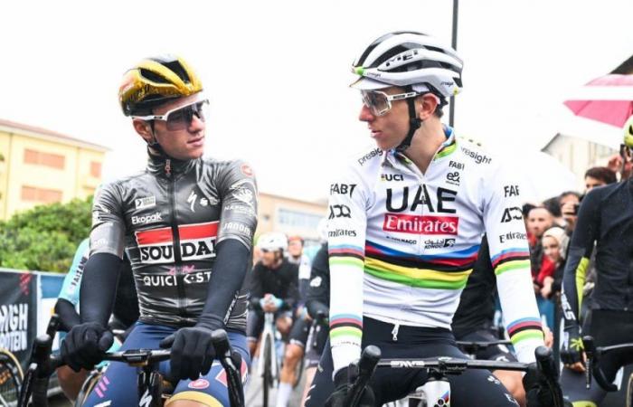 Dominato da Pogacar, l’Evenepoel non ce la fa più