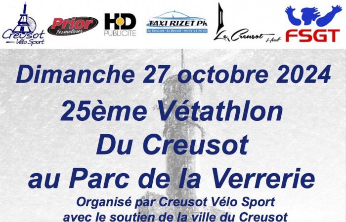 CREUSOT VÉLO SPORT: Il 25° Vétathlon si svolgerà il 27 ottobre al Parc de la Verrerie