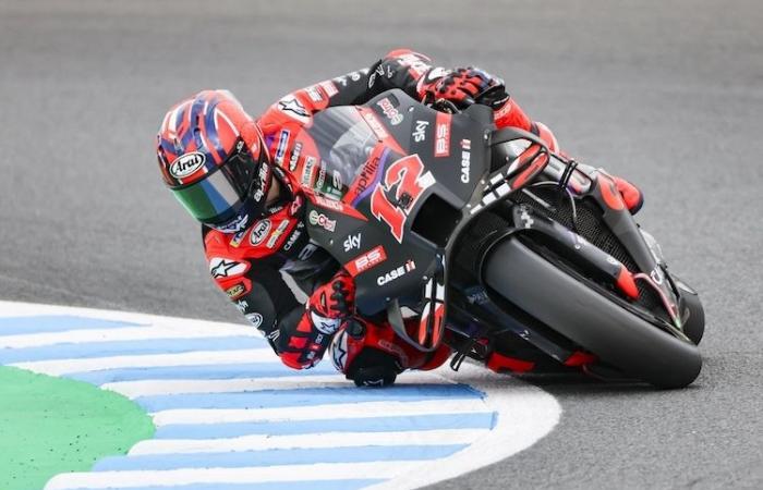 MotoGP, Giappone J3, Maverick Viñales (Aprilia/Ab): “Non so nemmeno come ho fatto a mettere la moto in prima linea”