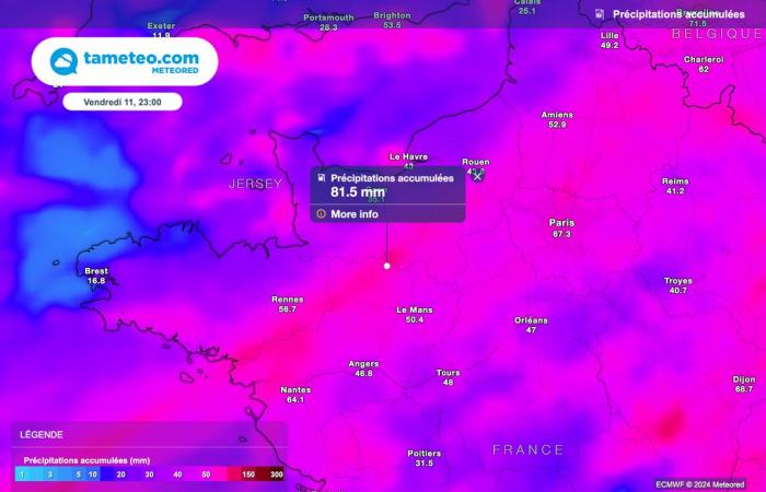 Météo-France estende la sua vigilanza arancione alle forti piogge e alle inondazioni! 11 dipartimenti ora in allerta!