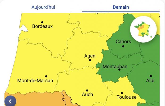 Allerta meteo KIRK – Alti Pirenei e Pirenei Atlantici in allerta arancione per venti violenti Mercoledì 9 ottobre, Gers e Alta Garonna in allerta gialla