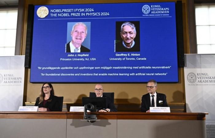 Il Nobel per la fisica 2024 va a John Hopfield e Geoffrey Hinton, due pionieri dell’intelligenza artificiale – rts.ch