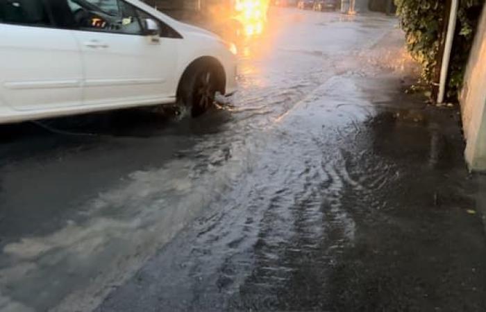 Diversi quartieri di Marsiglia sono stati allagati a causa delle forti piogge