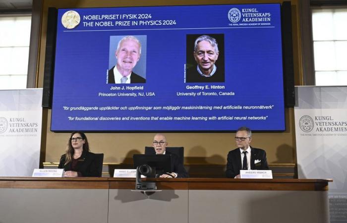 Il Premio Nobel per la Fisica viene assegnato a due scienziati per la loro ricerca che ha dato vita all’intelligenza artificiale