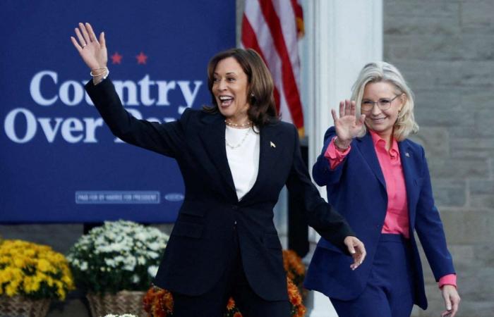 Liz Cheney, figlia dell’ex vicepresidente repubblicano, mostra il suo sostegno a Kamala Harris