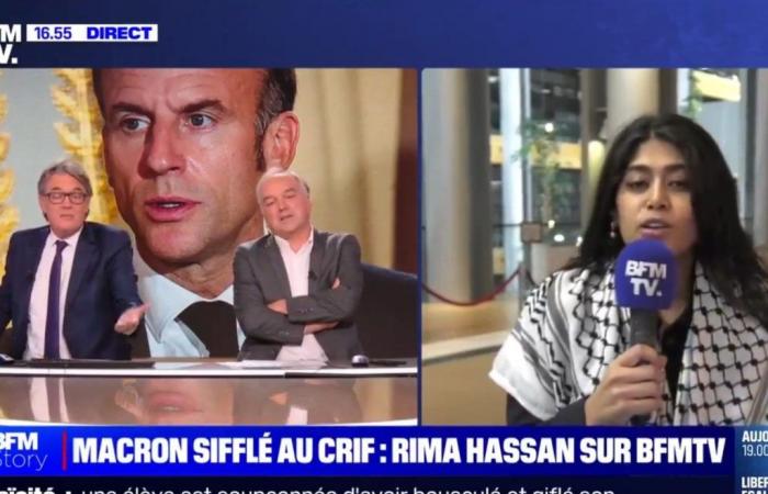 Rima Hassan minaccia dal vivo un giornalista della BFM