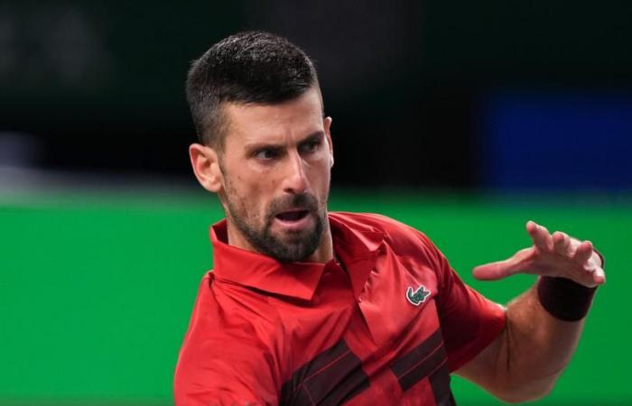 Novak Djokovic contro Flavio Cobolli-Xinhua