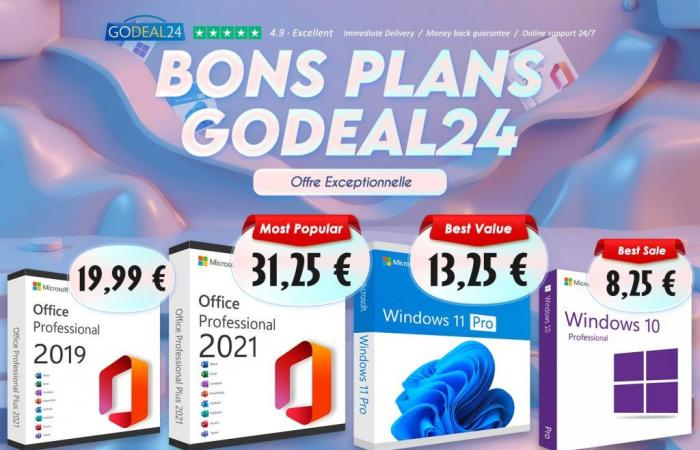 Raddoppia la tua potenza con Microsoft Office 2021 for life e Windows 11 Pro in offerta da 10€ su Godeal24