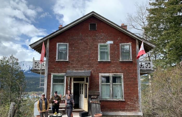 Chalet delle guide alpine svizzere in Canada: “Un sogno diventato realtà”