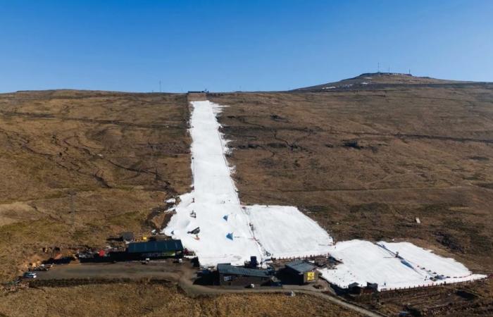 Una pista da sci insolita tra le montagne del Lesotho