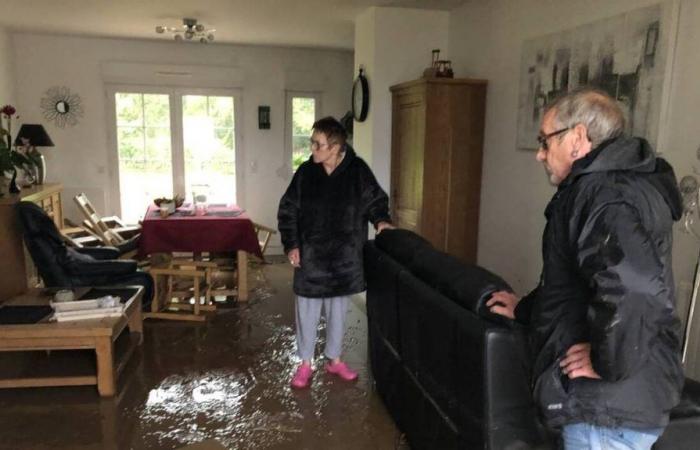 il grande sgomento dopo le inondazioni di Bricquebec-en-Cotentin