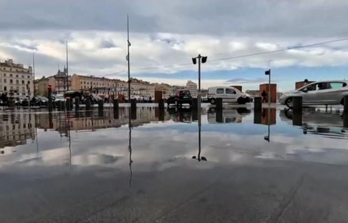 Inondazioni a Marsiglia dopo forti piogge