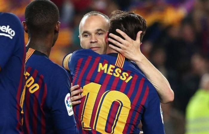 Il vibrante tributo di Lionel Messi al suo amico Andrés Iniesta