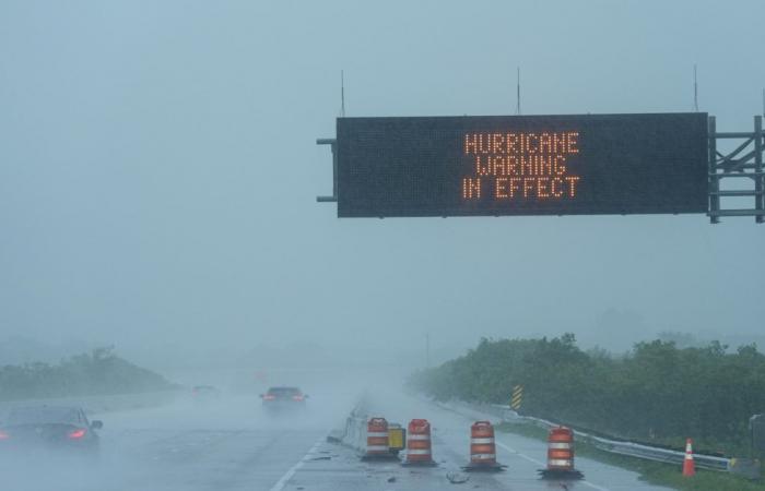 L’uragano Milton spazza la costa della Florida notizia