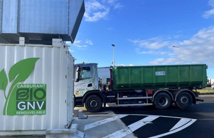 nei pressi di Arras, Gazie inaugura una nuova stazione bioNGV