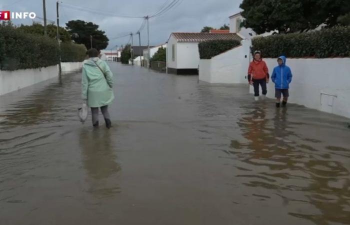 “Durante il giorno è caduta la pioggia di un mese”: Noirmoutier sott’acqua dopo il passaggio della tempesta Kirk