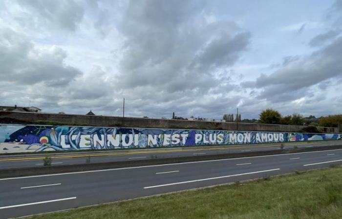 Si completa l’affresco più lungo delle Ardenne, lungo la circonvallazione Charleville-Mézières