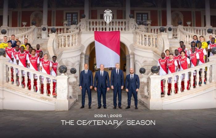 L’AS Monaco presenta la foto ufficiale della stagione 2024-2025