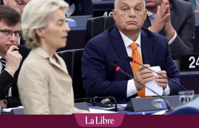 Al Parlamento europeo l’ungherese Viktor Orban è oggetto di pesanti critiche, comprese quelle feroci di Ursula von der Leyen