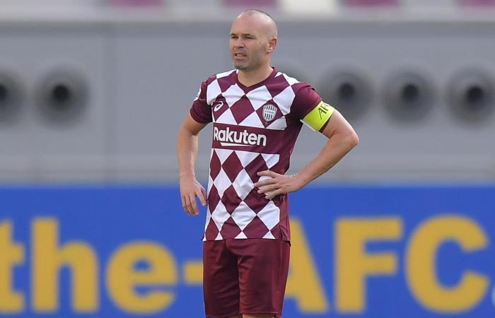 Il Vissel Kobe ringrazia Iniesta per il suo contributo al calcio giapponese