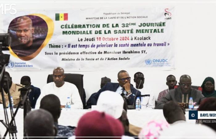 SENEGAL-SALUTE-CONSAPEVOLEZZA / Lanciata a Kaolack la 32esima Giornata Mondiale della Salute Mentale – Agenzia di stampa senegalese