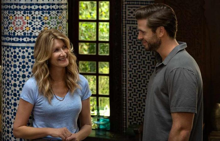 Liam Hemsworth parla di chimica con Laura Dern (esclusivo)