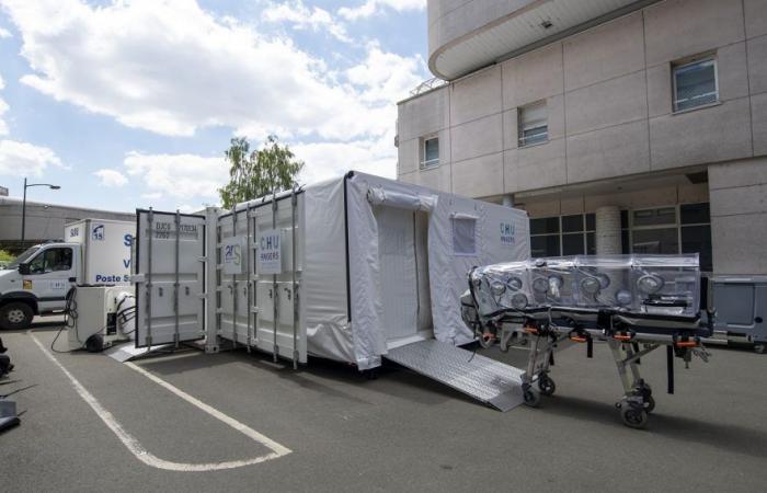 Maine-et-Loire. Ebola: l’ospedale universitario di Angers è dotato di un’unità ad alto isolamento, la prima in Francia