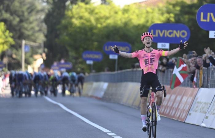 Giro del Piemonte 2024 – Il numero di Neilson Powless