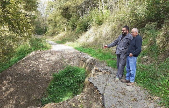 “Le persone sono costrette a fare grandi deviazioni!” : dal crollo della RD 148, ad Aubin, i residenti esasperati da una chiusura che si trascina