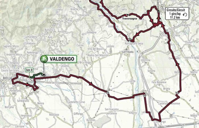 Giro del Piemonte 2024: Itinerario dettagliato