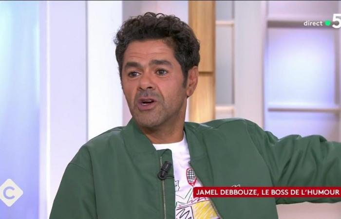 “Sei andato a frugare nel camerino!” : Jamel Debbouze sorprende Anne-Élisabeth Lemoine arrivando sul set di C à vous (Video)