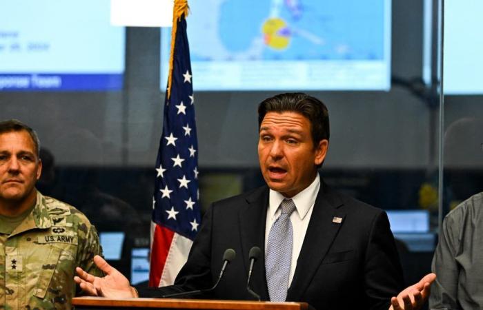 Il governatore della Florida Ron DeSantis ritiene che “lo scenario peggiore non si sia verificato”