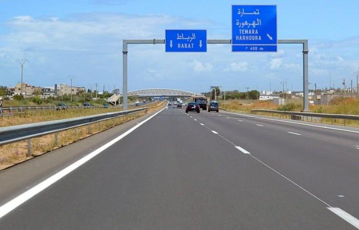 Nuova autostrada che collega Rabat a Casablanca in costruzione