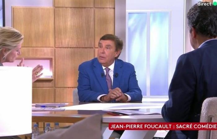 Che cosa è successo all’occhio di Jean-Pierre Foucault? Anne-Elisabeth Lemoine preoccupata in C à vous (VIDEO)