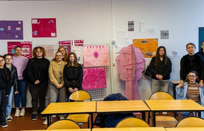 Sensibilizzazione allo screening del cancro nel liceo Philippe-Lebon