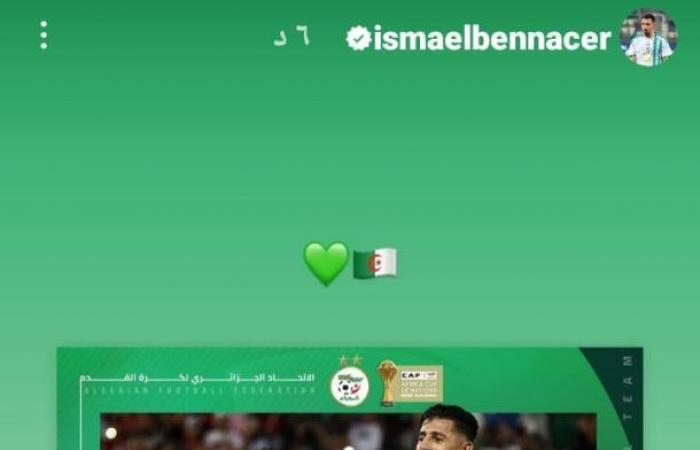 Bennacer reagisce con emozione alla vittoria dell’Algeria