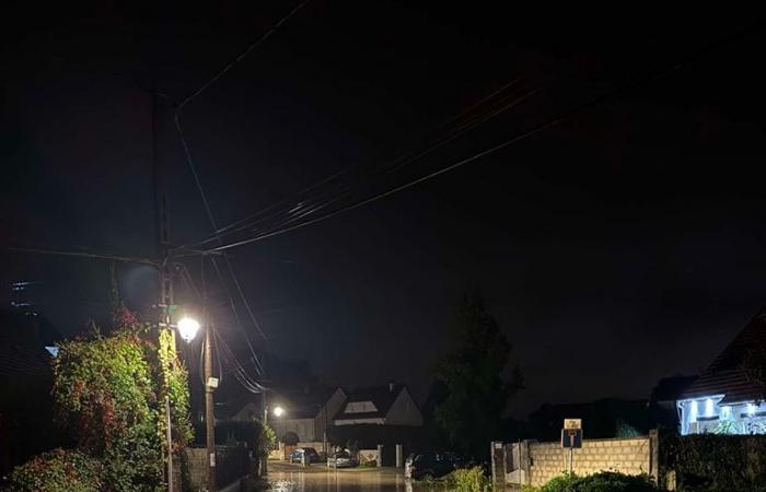 Strade allagate, automobili sommerse… Uno sguardo al passaggio della tempesta Kirk nell’Oise